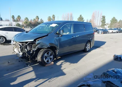 2012 Nissan Quest Sv from USA, damaged, VIN JN8AE2KP5C9047802